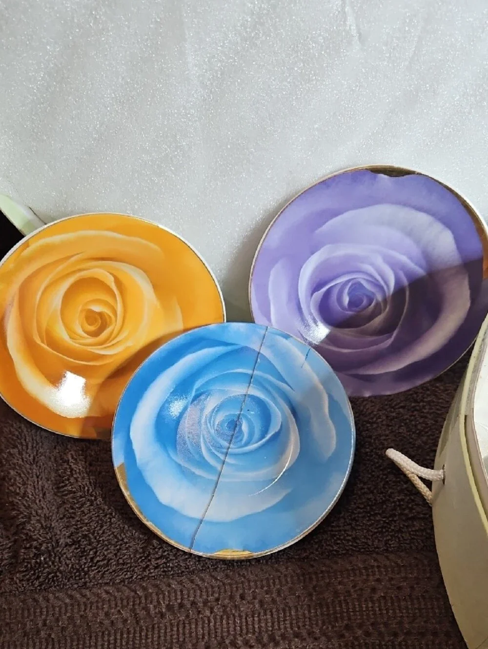 Casati Fine Pastel Rose Porcelain Tea Cup Set - Multicolor
